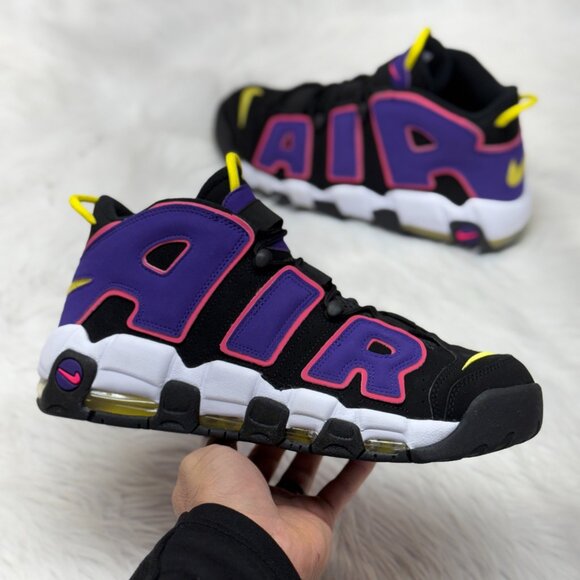 Nike Air More Uptempo Mid Mens Sportswear Shoes Purple DZ5187-001 NEW* Sz 11.5